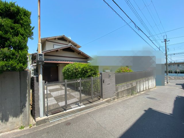 神戸市西区王塚台4丁目　土地①号地の前面道路含む現地写真