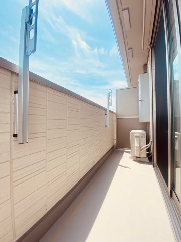 フェリーチェ明石大久保のバルコニー