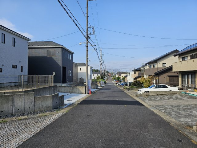 瑞浪市学園台第２の前面道路含む現地写真|接道