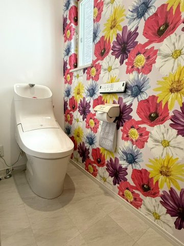 砂道町　戸建のトイレ