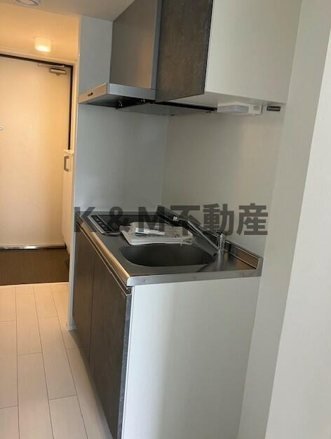 グランドメゾンのキッチン|コンパクトなキッチンで掃除もラクラク