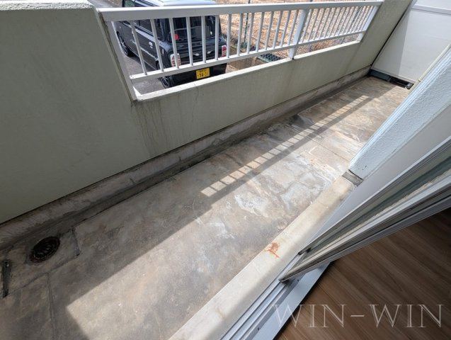 グリーンコーポ草間のバルコニー