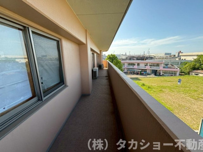 【バルコニー】 | サンクレイドル八幡宿
