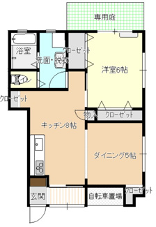 【間取り】 | サンハイツ府中