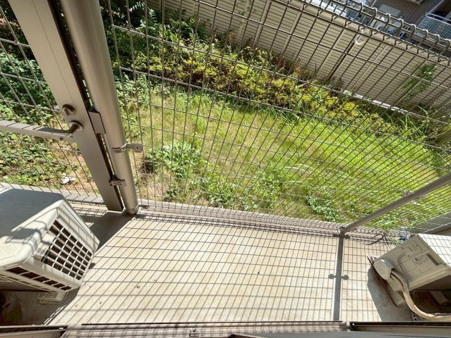 エスペランサ船橋のバルコニー