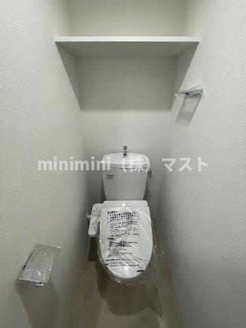 プレサンス芦原橋ヴィブラスのトイレ