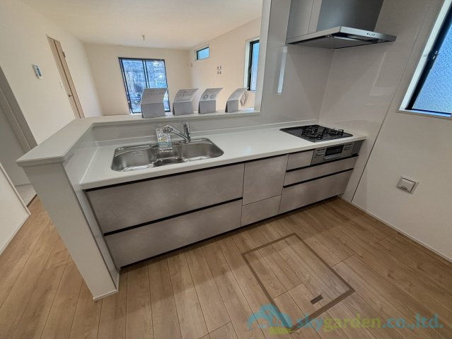 秦野市曽屋3期　新築戸建　全18棟4号棟のキッチン