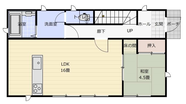 【参考プラン】 | 敷地170㎡(約51坪)車３台駐車スペースあり(車種による)買物便利 | 参考プランです