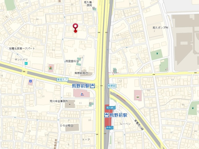 エスポワール 東尾久の地図|★案内図★