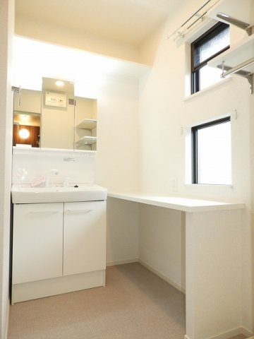 Ｌ．ラシック　古市橋の洗面所|使いやすい洗面所です