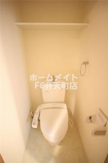 【トイレ】 | エステムコート大阪ベイエリア | ゆったりとした空間のトイレです