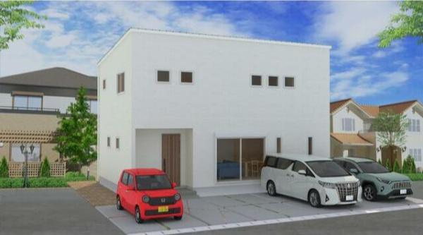 SR 皆春 新築の外観|※外観パースはイメージです。