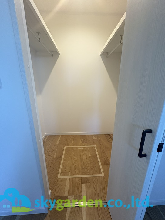 茅ヶ崎市萩園　新築戸建　全8棟1号棟の収納