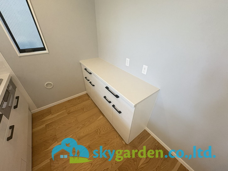 茅ヶ崎市萩園　新築戸建　全8棟1号棟のキッチン