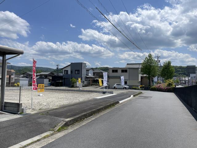 瑞浪市松ヶ瀬町の前面道路含む現地写真