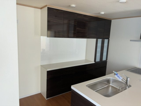 北見市小泉６７５番６１　新築平屋建　のキッチン