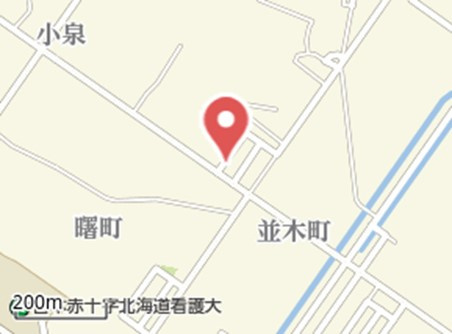 北見市小泉６７５番６１　新築平屋建　の地図