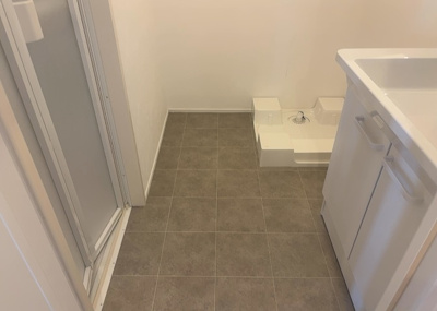 【脱衣所】 | グランドハイツ相模原 | 洗面脱衣所は「体を綺麗に整える場所」という目的と役割を持っています。そして便利で使い勝手のいい「体を綺麗に整える場所」にするためには、配置や動線、照明や収納計画をしっかりと検討しておく必要があります。