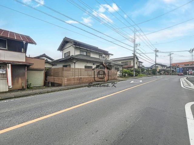 上物付き売地 188坪 日高市梅原 の外観