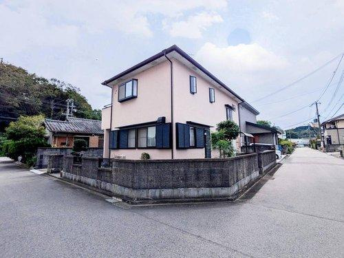 海南市小野田の前面道路含む現地写真