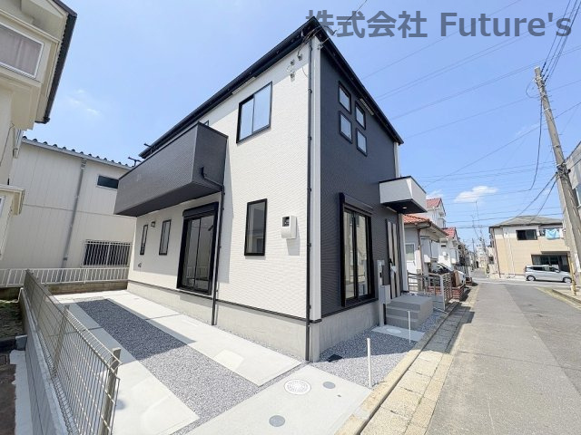三郷市戸ケ崎1丁目　新築戸建　全1棟の外観|TX「三郷中央」駅バス17分『天王橋南』停歩2分！長期優良認定住宅