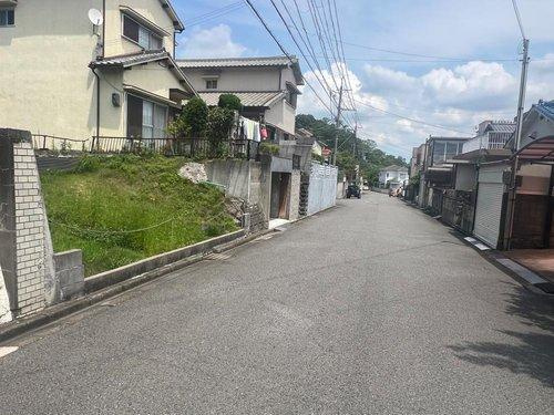 和歌山市大谷の前面道路含む現地写真