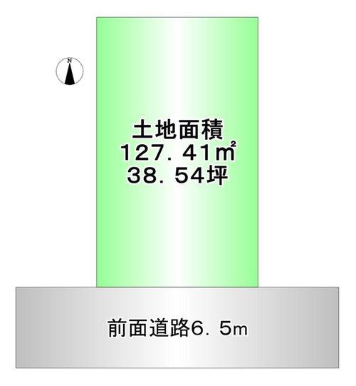 和歌山市大谷の区画図