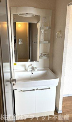 【洗面所】 | サンビレッジ21　B棟 | 洗髪洗面化粧台