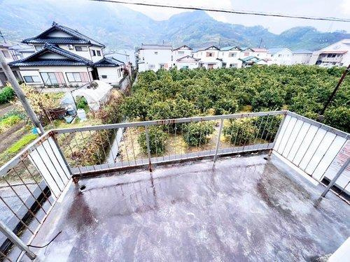 有田市宮原町道のバルコニー