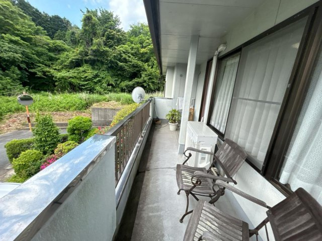 いわき市久之浜町末続字館　中古戸建のバルコニー