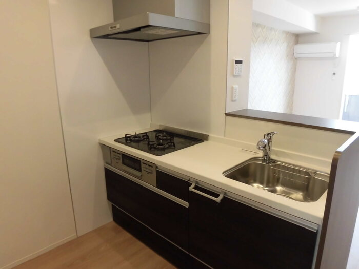 ロータスヒルＢのキッチン|きれいなキッチンです