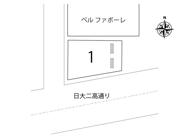 【区画図】 | ペル ファボーレ駐車場