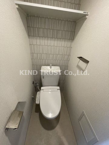 エスリードレジデンス梅田フロントのトイレ|ゆったりとした空間のトイレです