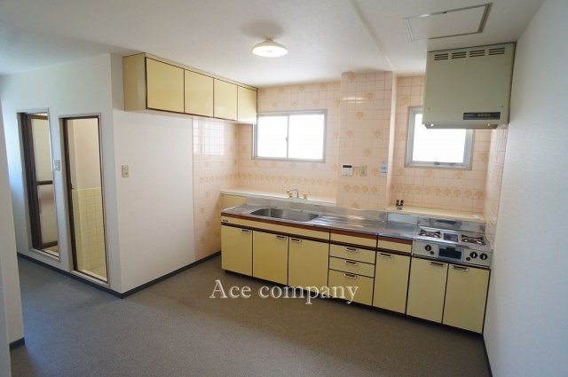 【キッチン】 | 平野区瓜破西1丁目 | 【3階：キッチン】