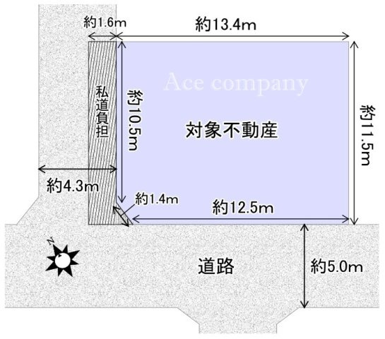 【区画図】 | 平野区瓜破西1丁目 | スーパー徒歩1分！周辺、商業施設多数あります♪