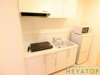 【キッチン】 | ２口ＩＨコンロ付きキッチン（同仕様写真）