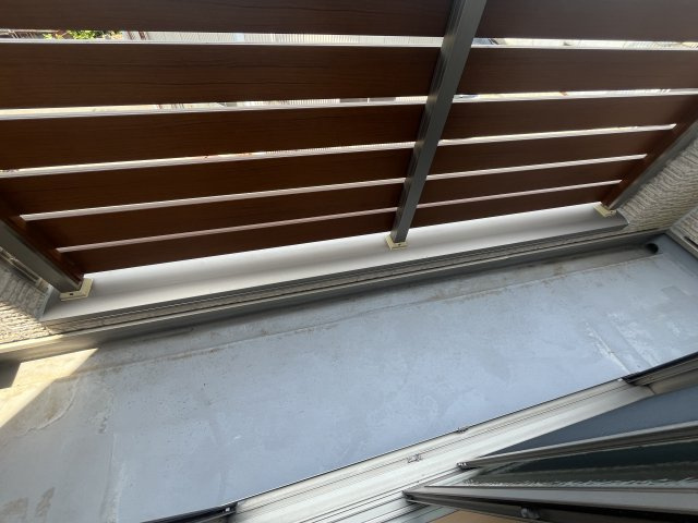 辻之戸建てのバルコニー