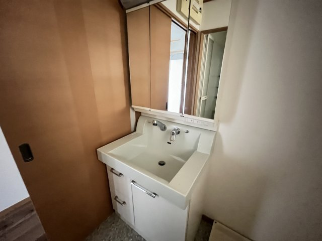 辻之戸建ての独立洗面台