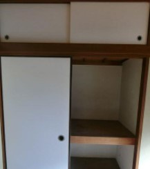 塚本マンションの収納