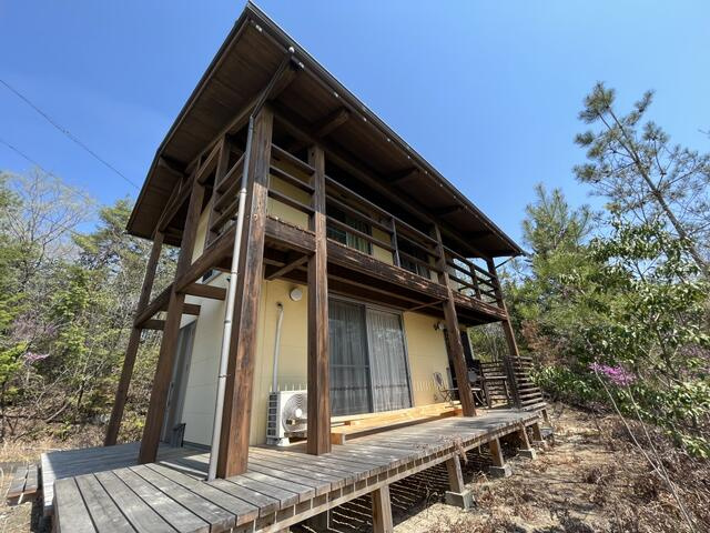 中津川市茄子川　戸建ての外観