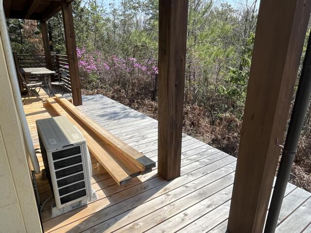 中津川市茄子川　戸建ての外観