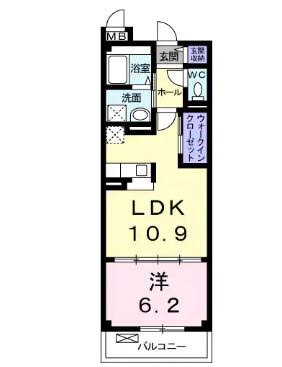アビタシオン柏の葉の間取り