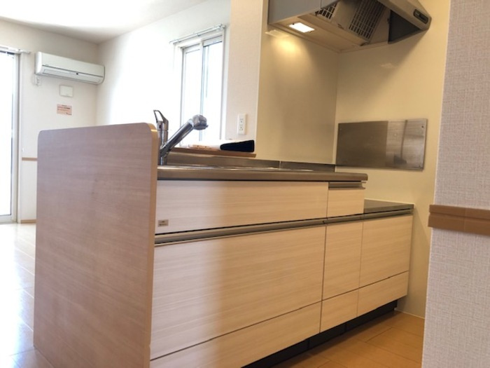 グランドソレーユRSのキッチン|お料理しやすいキッチンです