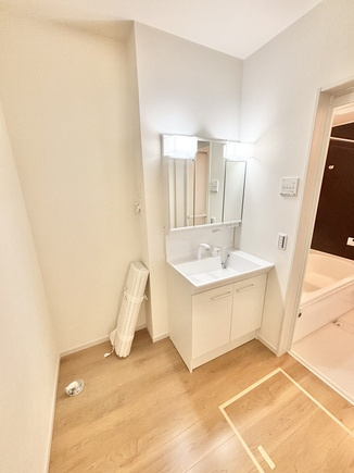 【仲介手数料無料／中川区】Terrechez名古屋市中川区中須町2期　全2棟　新築戸建の独立洗面台