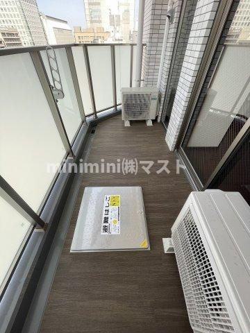 プレジオ鎗屋町のバルコニー