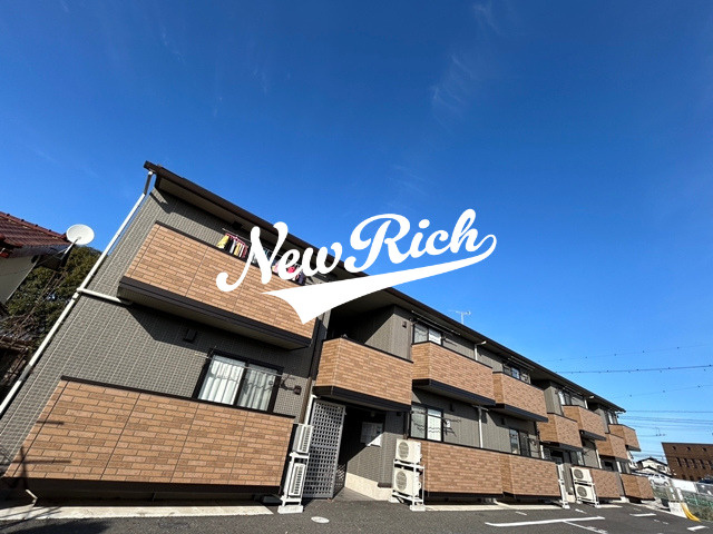 前橋市江田町のアパートの外観