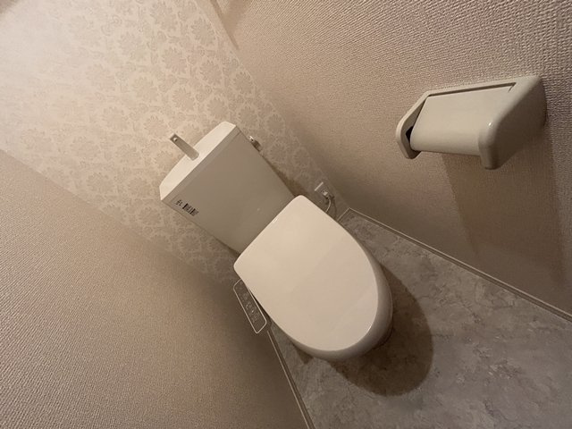 前橋市江田町のアパートのトイレ
