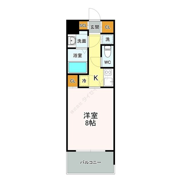 リエス東別院の間取り