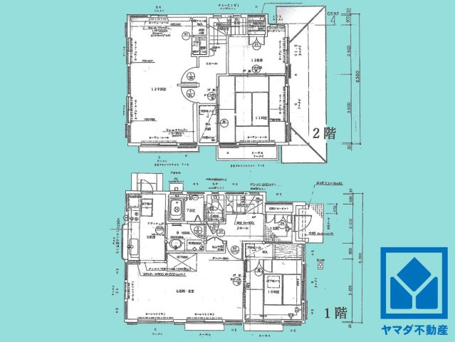 宇治市広野町小根尾の間取り