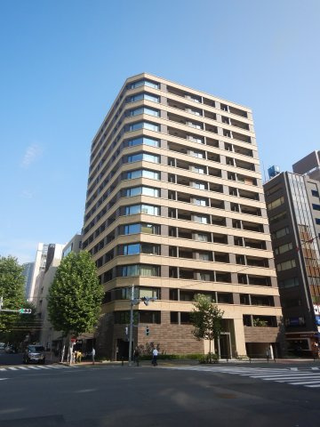 アネシア築地ステーションレジデンスの外観